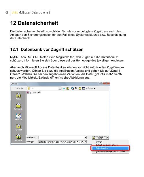 Das Handbuch zu Untis MultiUser