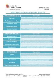 RÚBRICA DE EVALUACIÓN