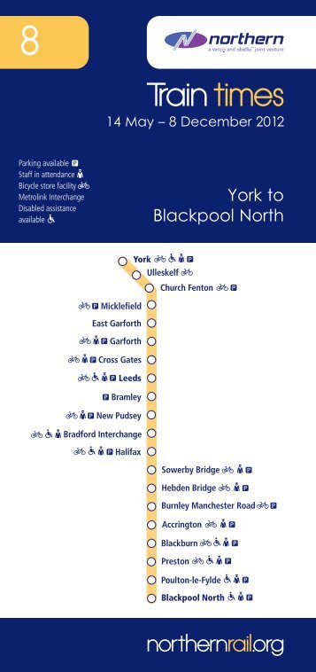 York and Blackpool - Northern Rail