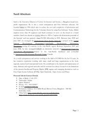 2011-12 | ANNUAL REPORT - Centre for Internet and Society