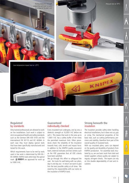 Catalog scule de mână KNIPEX