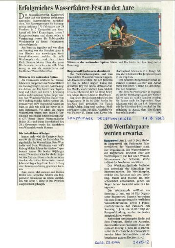 Pressespiegel 2012