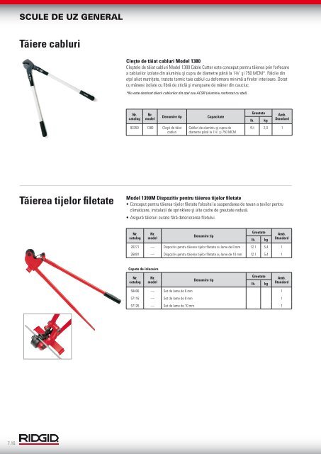 RIDGID - Catalog - 2013 (RO)