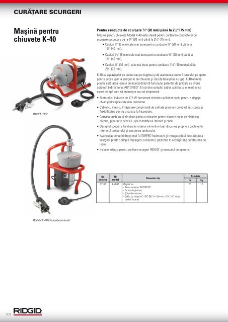 RIDGID - Catalog - 2013 (RO)