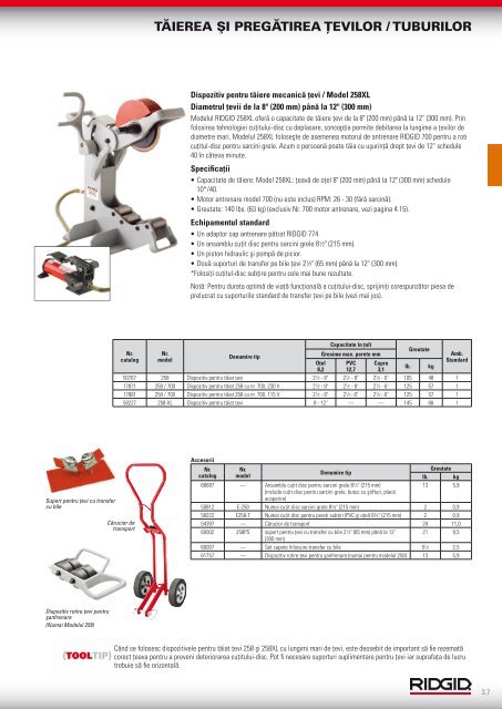 RIDGID - Catalog - 2013 (RO)