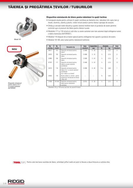 RIDGID - Catalog - 2013 (RO)