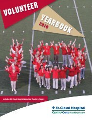 Yearbook - CentraCare Health System