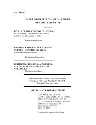 APPELLANTS' OPENING BRIEF - ACLU of Northern California