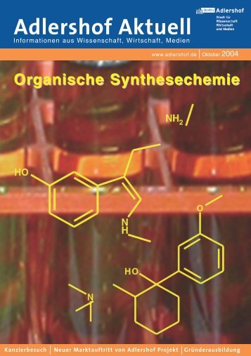 Organische Synthesechemie Adlershof Aktuell