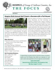 Hospice Sixth Annual Golf Classic a Success with a Full House!