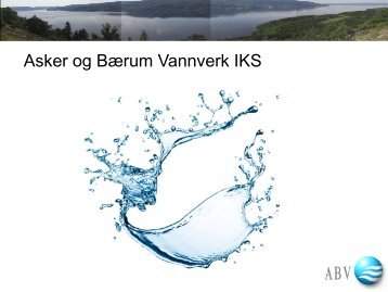 Asker og BÃ¦rum vannverk - Asker kommune