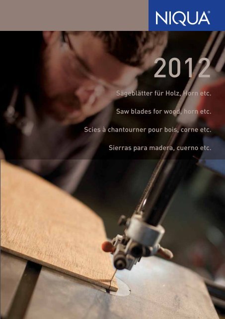 Katalog Holz (PDF) - Niqua GmbH