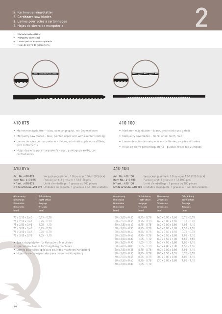 Katalog Holz (PDF) - Niqua GmbH