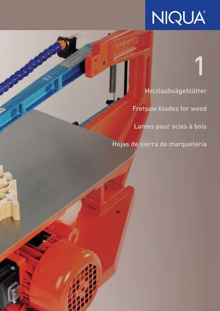 Katalog Holz (PDF) - Niqua GmbH