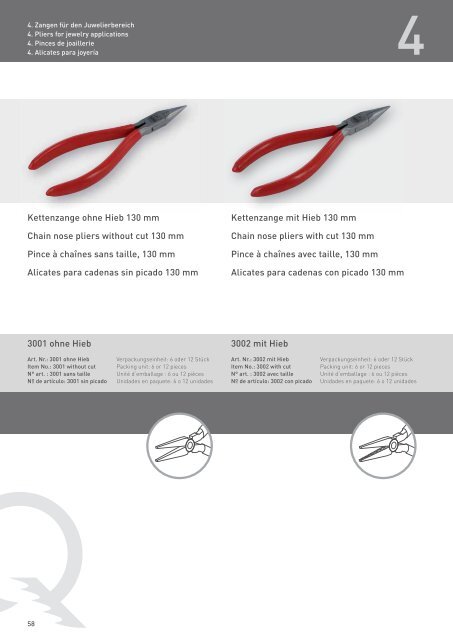 Katalog Metall (PDF) - Niqua GmbH