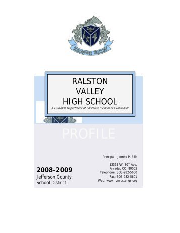 PROFILE - Ralston Valley High School