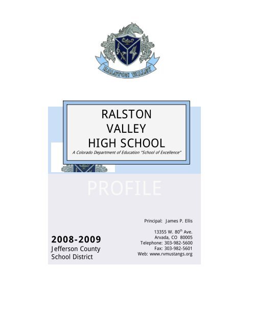 PROFILE - Ralston Valley High School