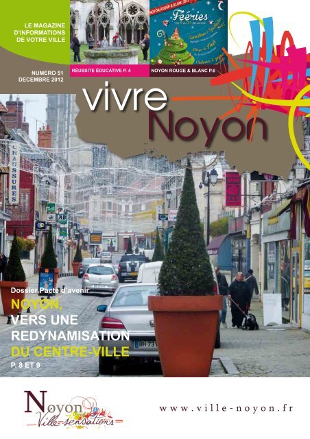 dÃ©cembre 2012 / Vivre noyon nÂ° 51 - Ville de Noyon