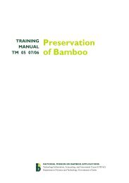 Preservation of Bamboo