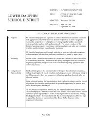 517 - Conduct-Disciplinary Procedures - Lower Dauphin School ...