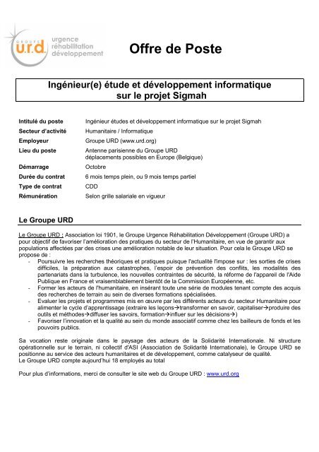 Lettre De Motivation Ong Humanitaire  Delnancz