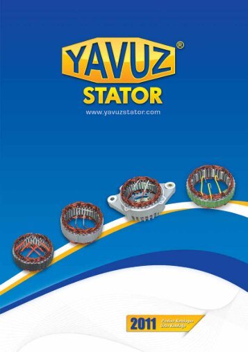 Yavuz Katalog 2010-2 - Yavuz Stator