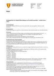 Retningslinjer for skolefritidsordningen - Lardal kommune