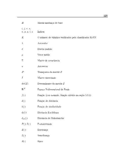 T Â¡ecnicas de Sele!c#ao de CaracterÂ¡isticas com Aplica!c#oes em ...