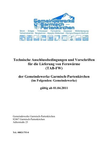 TAB-FW - Gemeindewerke Garmisch-Partenkirchen
