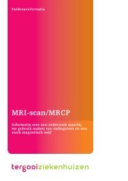 MRI-scan/MRCP [151kb] Radiologie - Tergooi