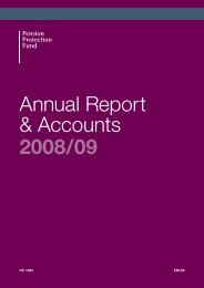 Annual Report & Accounts 2008/09 - Pension Protection Fund