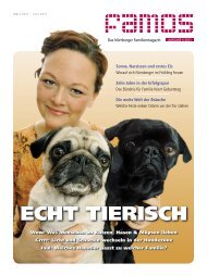 ECHT TIERISCH - famos - Das Nürnberger Familienmagazin