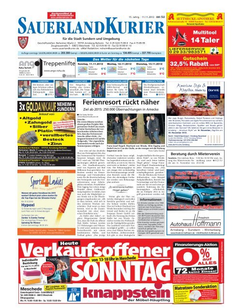 Sundern - SauerlandKurier