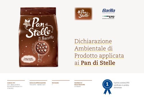 Pan di Stelle - The International EPDÂ® System