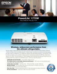 Powerlite® 1775W