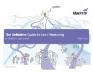 The Definitive Guide to Lead Nurturing - Marketo