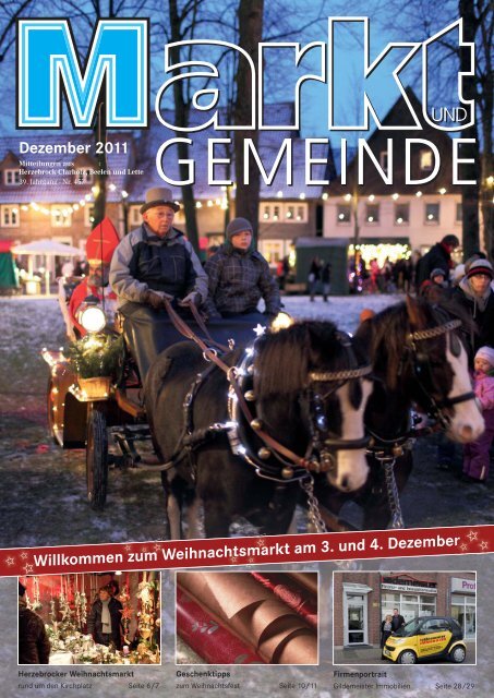 Dezember 2011 Willkommen zum Weihnachtsmarkt am 3. und 4 ...