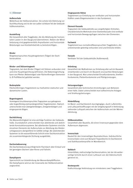 Hallen aus Stahl â€“ Planungsleitfaden - bauforumstahl e. V.