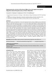 Hepatoprotective Activity of Boerhavia Diffusa Linn. - International ...