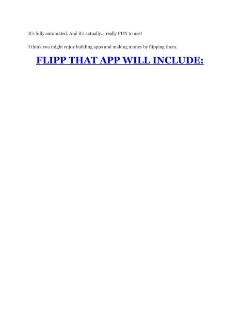 Flipp That App Review - $24,700 BONUS & DISCOUNT 