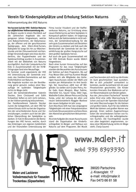 GEMEINDEBLATT