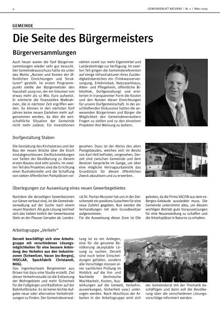 GEMEINDEBLATT