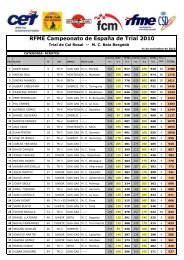 RFME Campeonato de EspaÃ±a de Trial 2010 - Todotrial