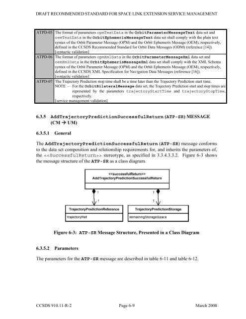 Space Link Extension - Service Management - CCSDS