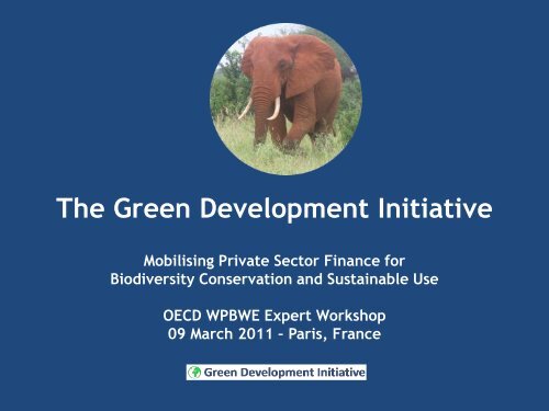 The Green Development Initiative - GDI - Earthmind