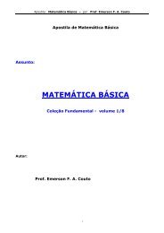 MATEMÁTICA BÁSICA