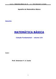 MATEMÁTICA BÁSICA