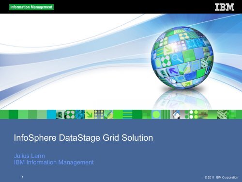 Infosphere datastage grid solution - dsxchang - DSXchange.net