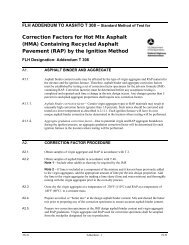 Correction Factors for Hot Mix Asphalt (HMA) Containing Recycled ...