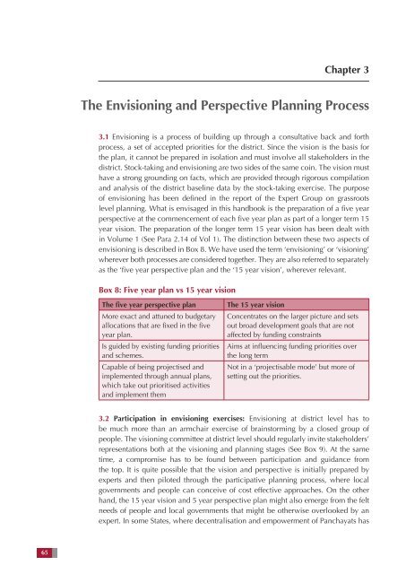 Manual for Integrated District Planning - National Institute of Rural ...